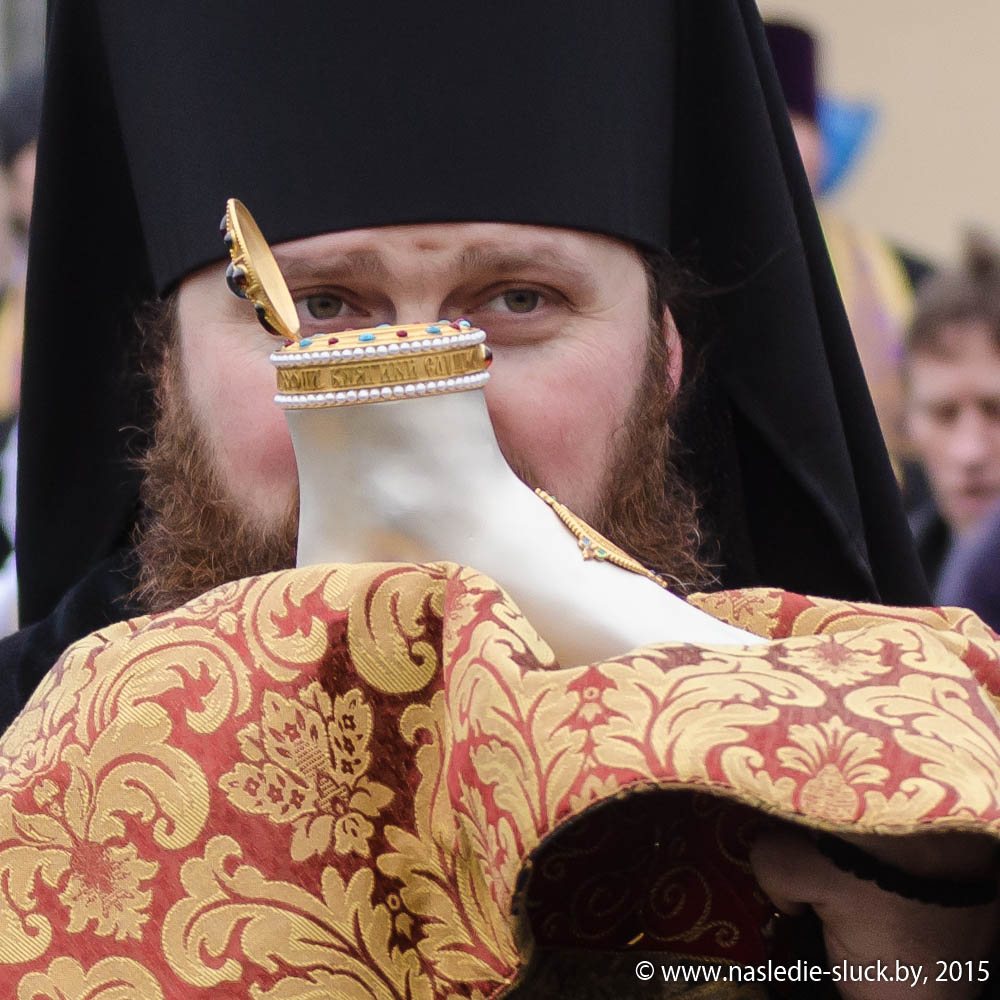 Честная стопа святой Софии Слуцкой принесена в Слуцк