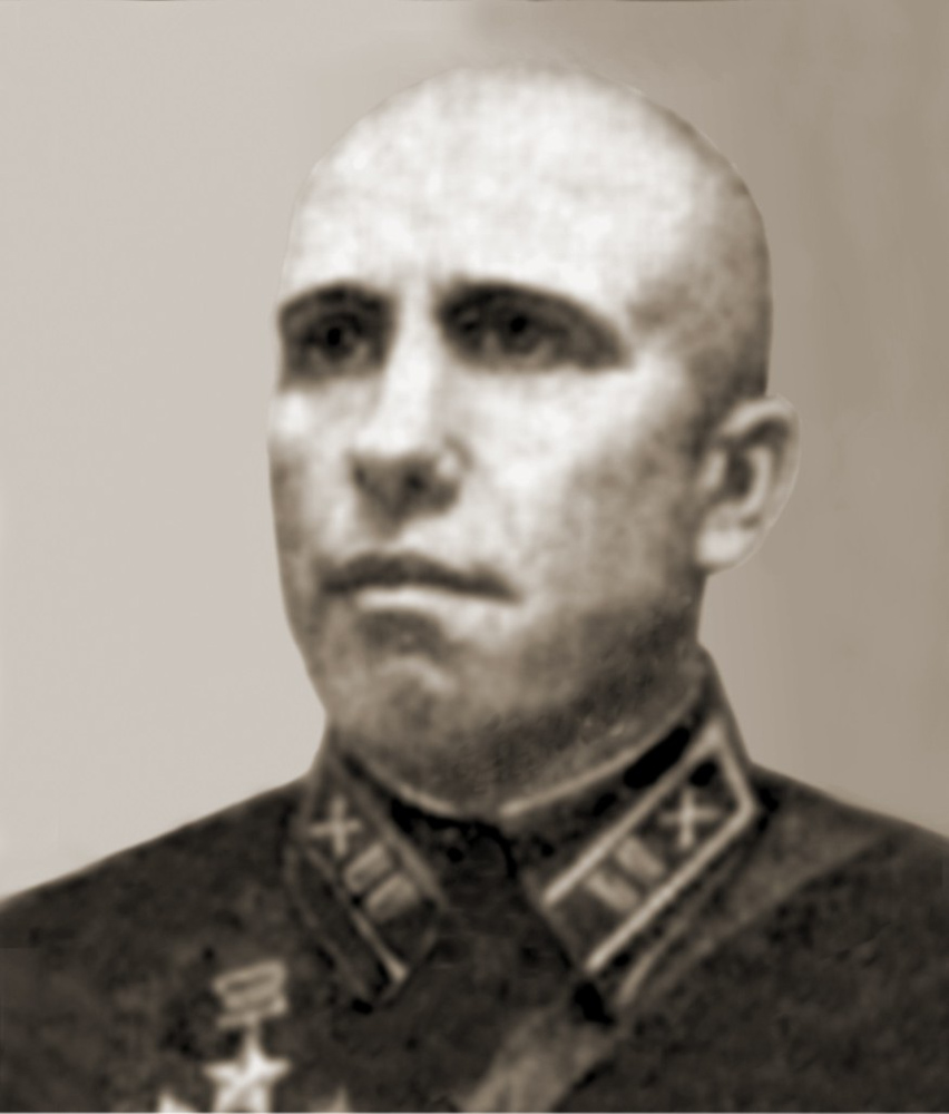 Герой Советского Союза гвардии полковник Рыбкин Александр Степанович 