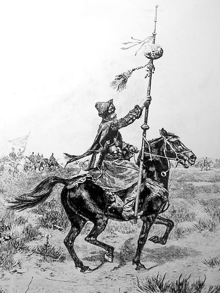 Татарский конный воин