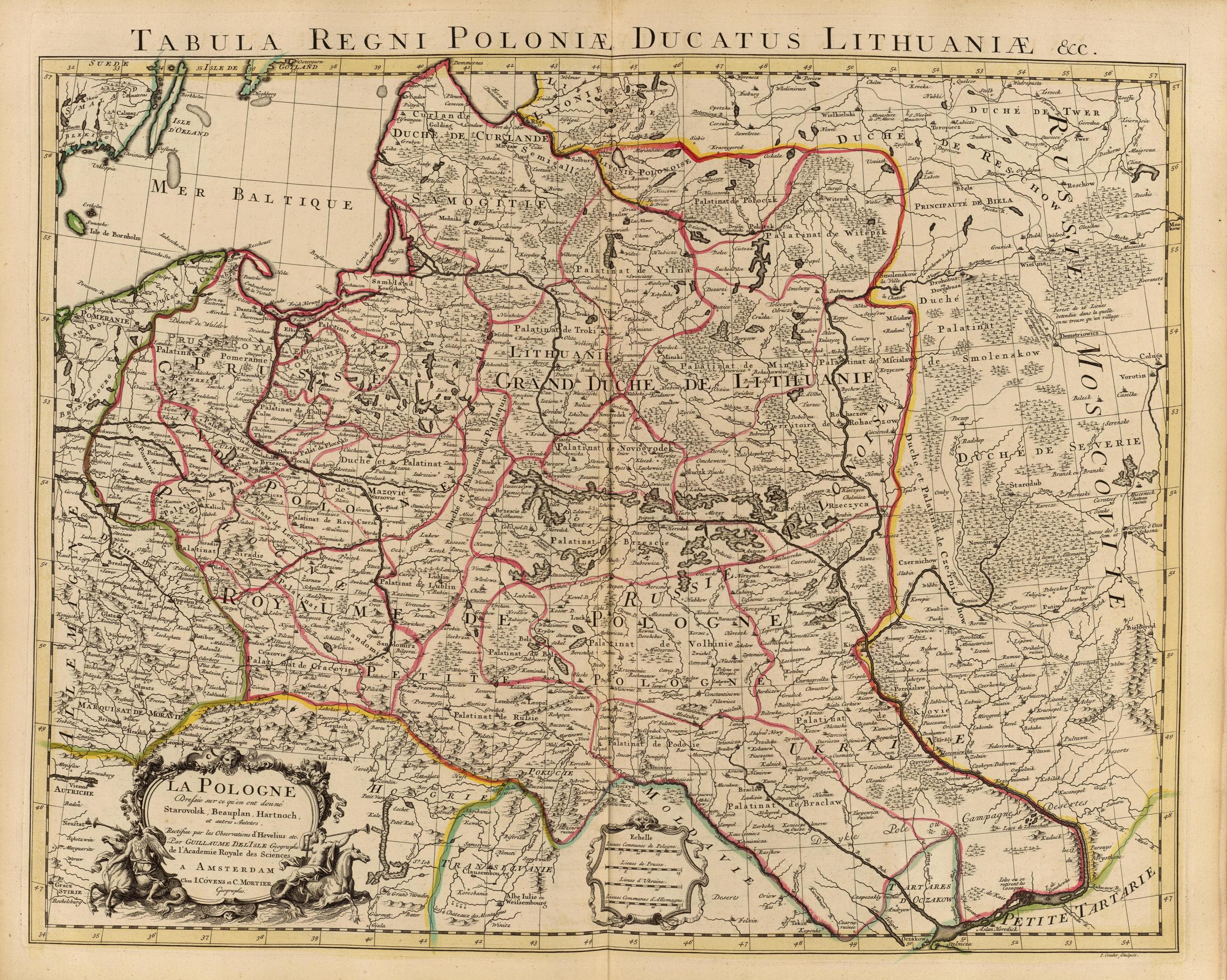 Карта 1742 года
