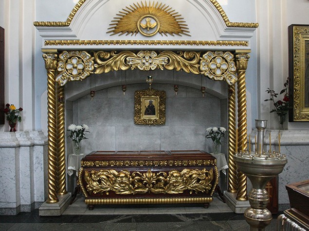 Мощи Святой Софии Слуцкой хранятся в Минском кафедральном соборе