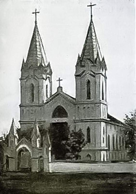 Костел св. Петра и Павла в Копыле. Начало ХХ века