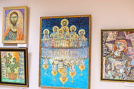 В Солигорском краеведческом музее открылась выставка художников из Слуцка
