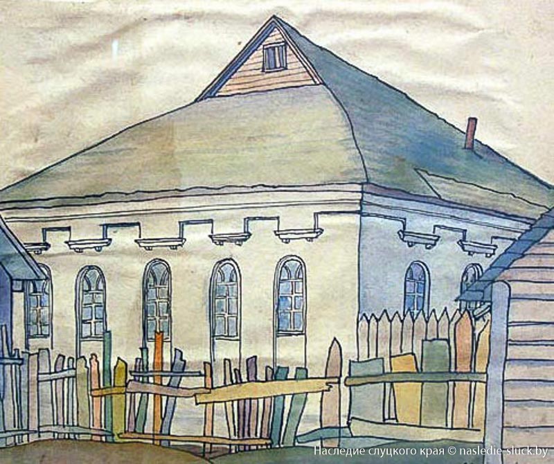 Хоральная синагога, на ул. Садовой. В её одноэтажном здании разместят стационарный кинотеатр с белорусским названием «Чырвоная зорка»