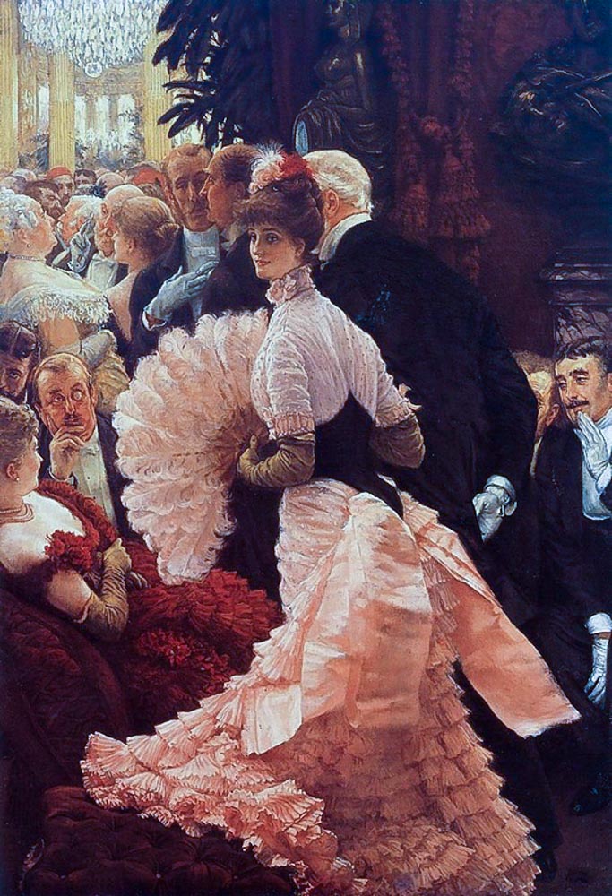 James Tissot. The reception. 1885