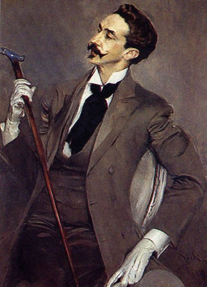 Boldini Giovanni. Le Comte Robert de Montesquiou 1897