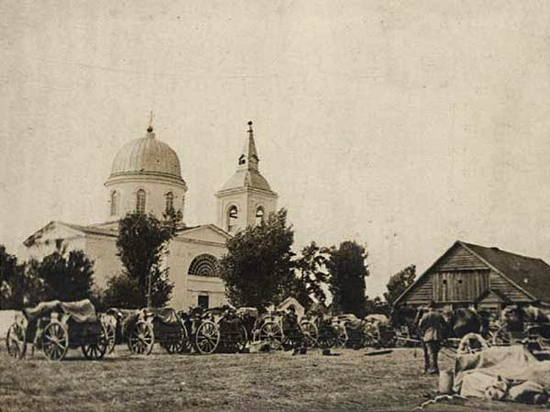 Успенская церковь в Заблудове. 1915-18 гг.
