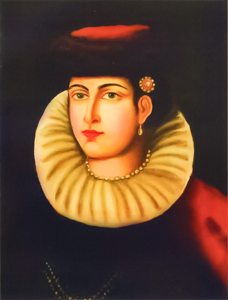Святая праведная София, княгиня Слуцкая. Портрет неизвестного художника XVI в.