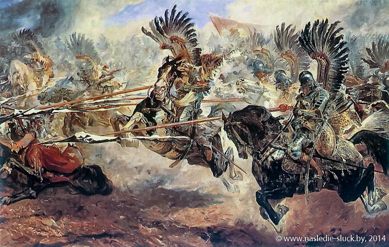 Атака гусарской кавалерии
