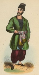 Армянский купец, гравюра XIX века