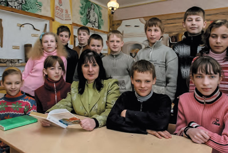 Наталья Львовна Гавдель с учениками